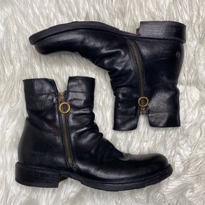 Fiorentini + Baker Ennio eternity black leather boots